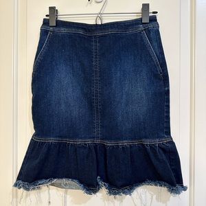 Denim skirt size 0P